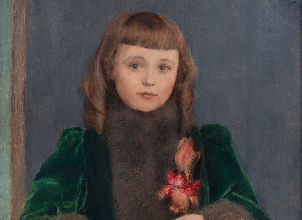 Fernand Khnopff, Portret van Yvonne Suys, 1890