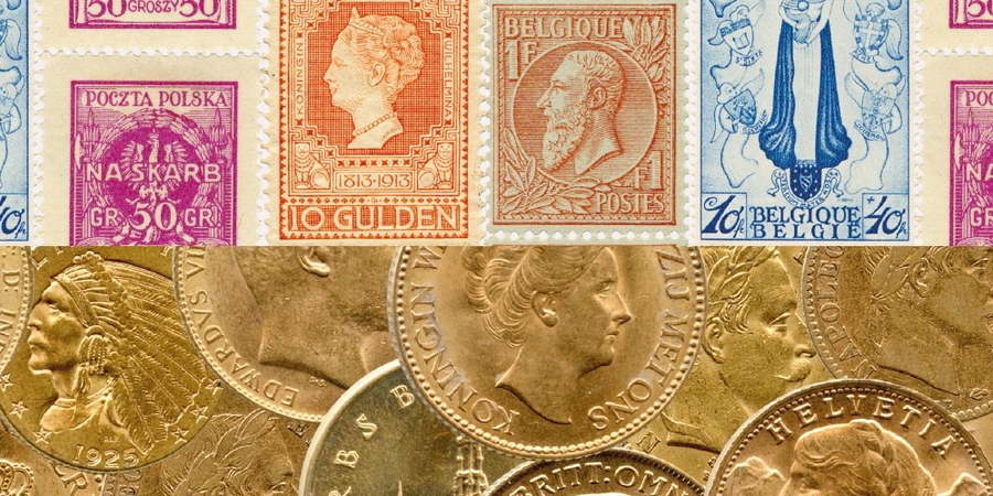 Filatelie en Numismatiek