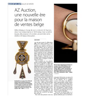 AZ Auction, une nouvelle &egrave;re pour la maison de ventes belge